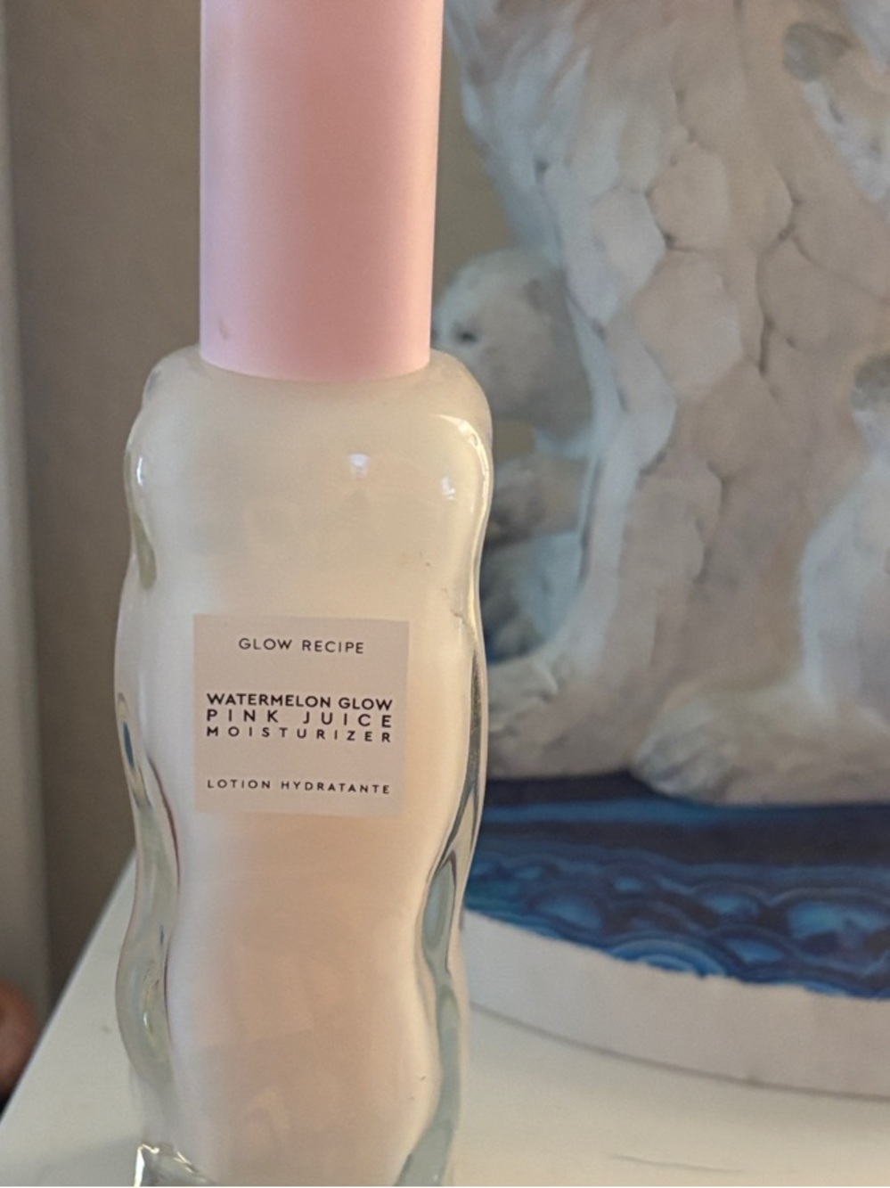 Glow Recipe Pink & Cream Sculpted Bottle Moisturizer